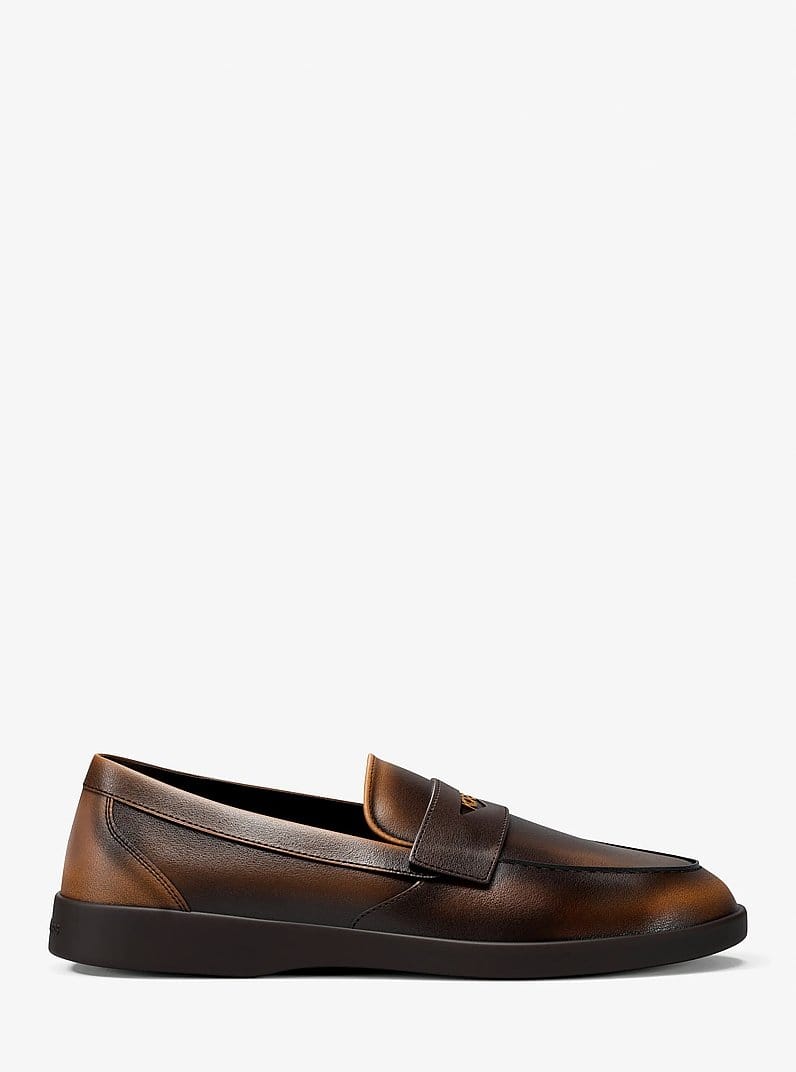 Hugh Burnished Loafer