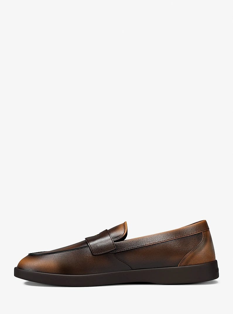 Hugh Burnished Loafer
