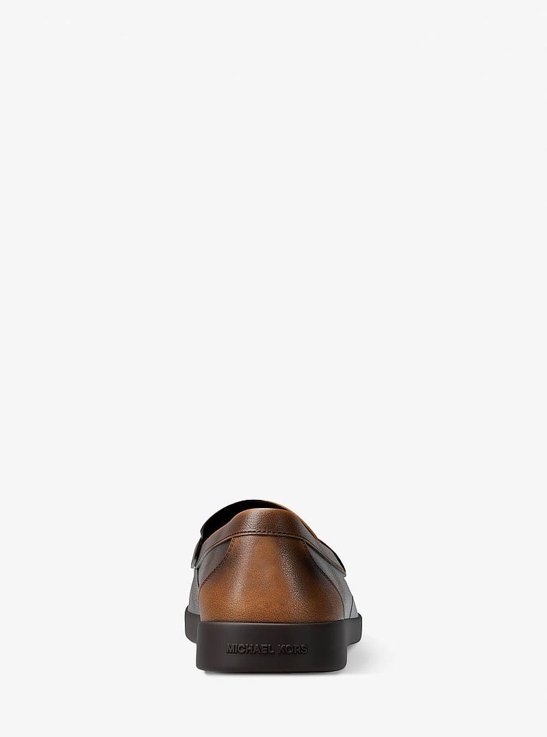 Hugh Burnished Loafer