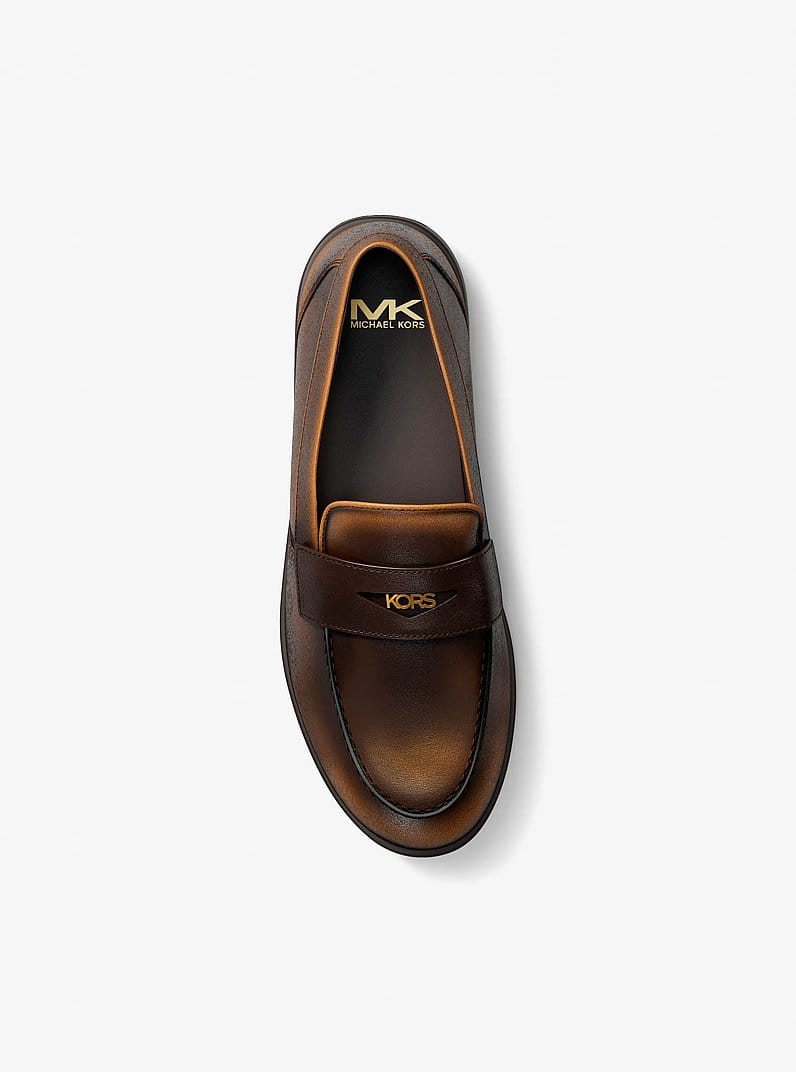 Hugh Burnished Loafer