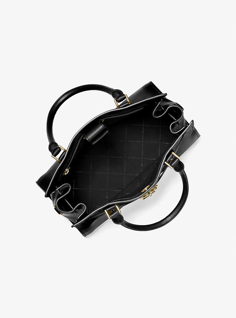 Landon Medium Leather Satchel