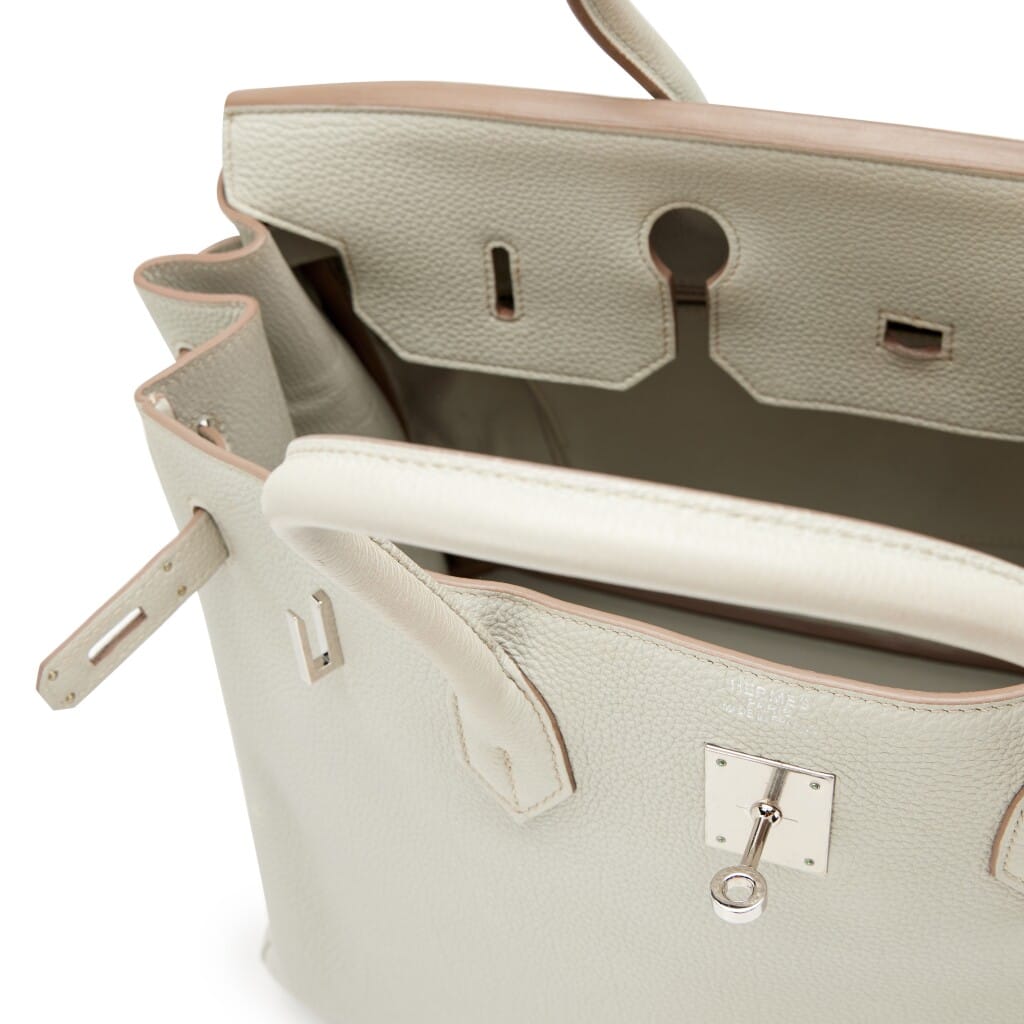 Gris Perle Togo Birkin 40 Palladium Hardware, 2011