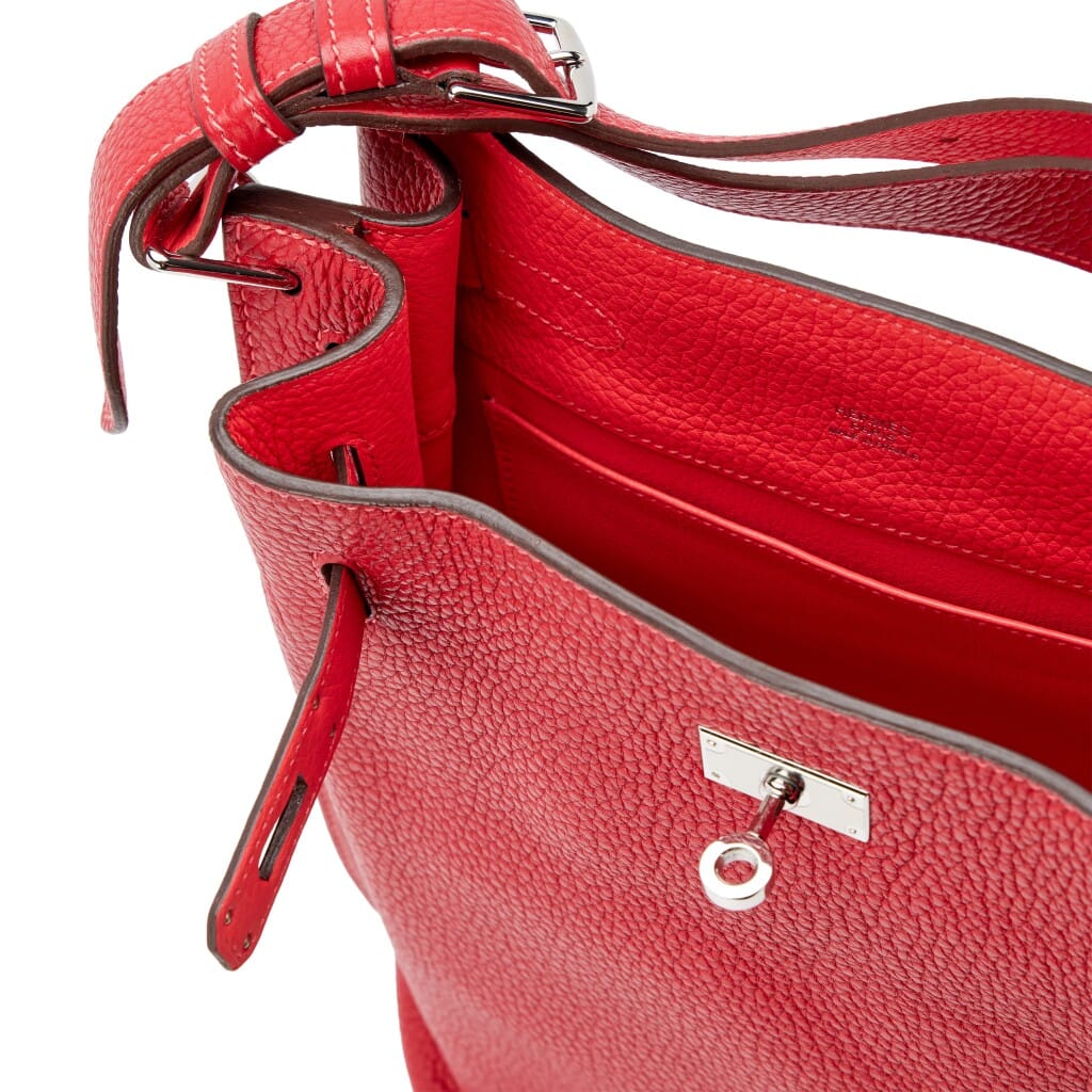 Rouge Casaque Togo Verso So Kelly 22 Palladium Hardware, 2013