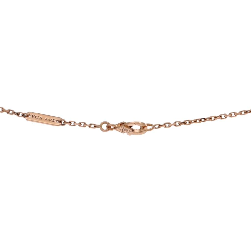 Rose Gold, Pink Sapphire and Diamond Two Butterfly Pendant Necklace