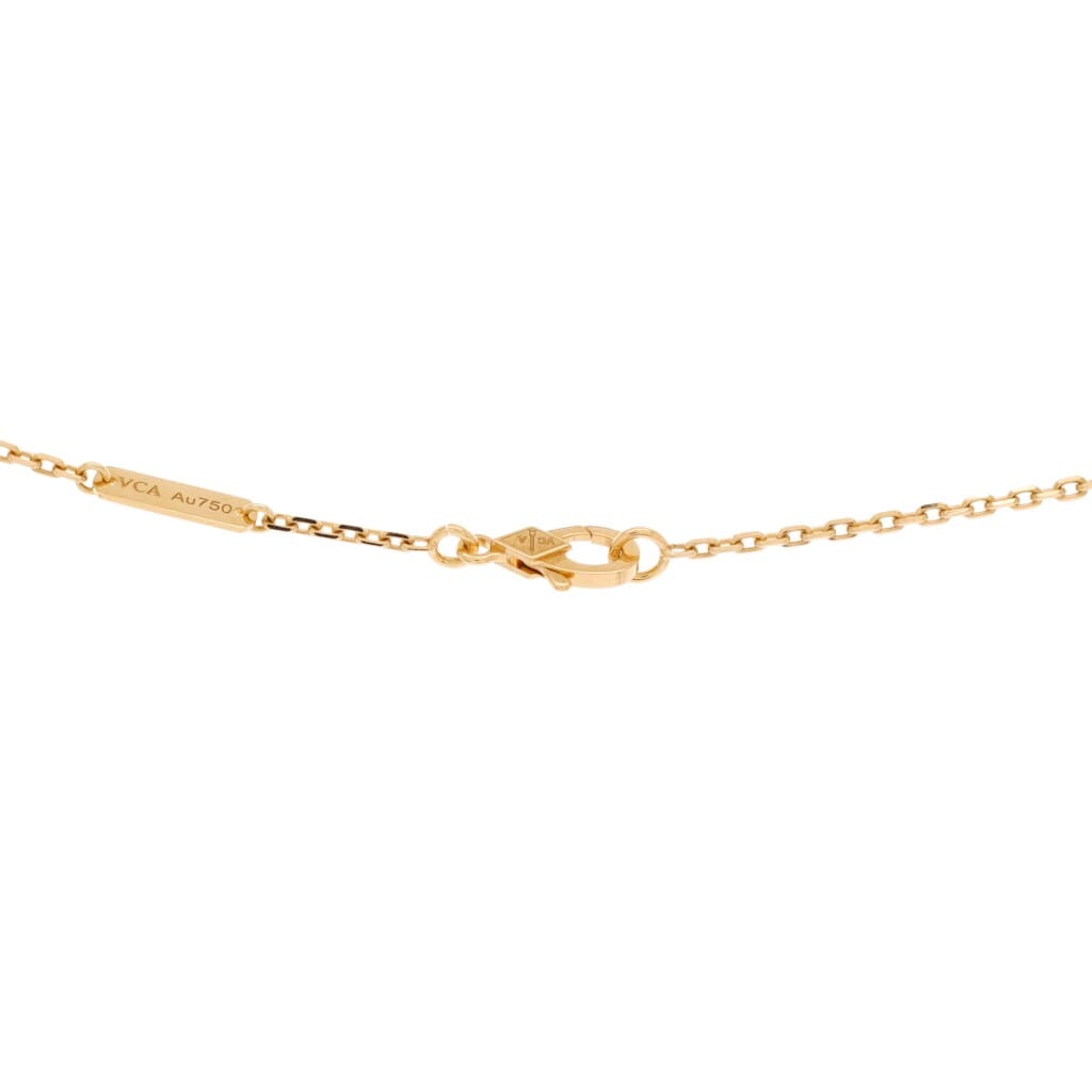 Gold and Diamond Two Butterfly Pendant Necklace