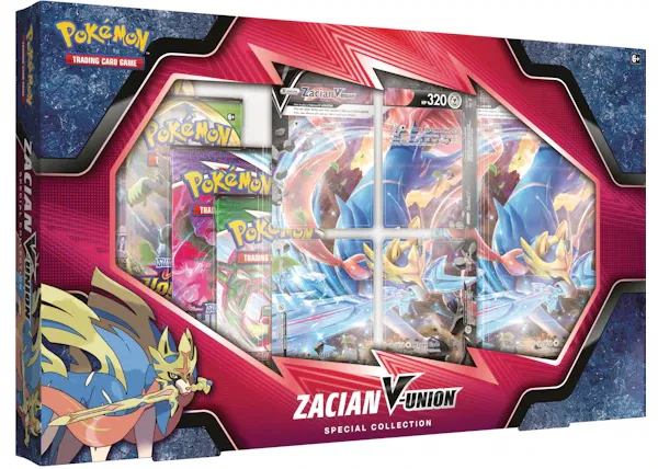 Pokémon TCG Sword & Shield Zacian V-UNION Special Collection Box