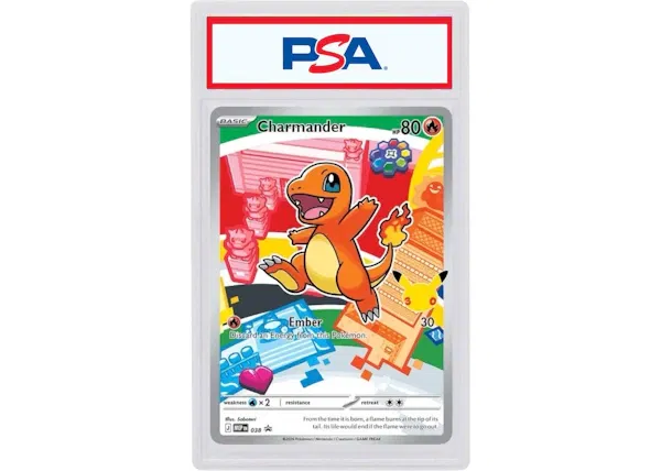 Charmander 2026 Pokémon Mega Evolution First Partners Collection Promo 38 (PSA or BGS Graded)