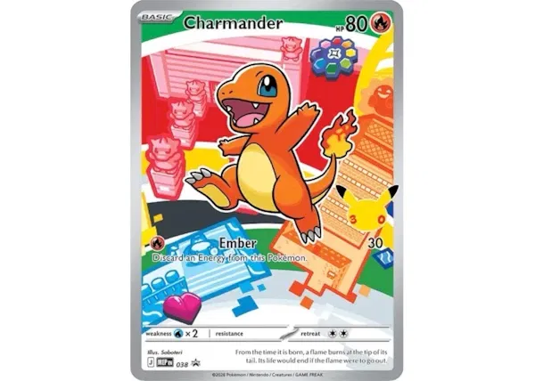 Charmander 2026 Pokémon Mega Evolution First Partners Collection Promo 38 Ungraded