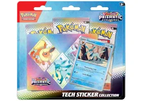 Pokèmon Scarlet & Violet Prismatic Evolutions Glaceon Tech Sticker Collection