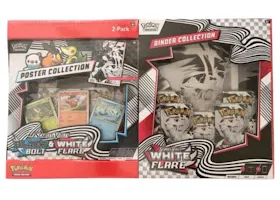 Pokémon Black Bolt & White Flare Poster Collection and White Flare Binder Collection Bundle (Sam's Club Exclusive)