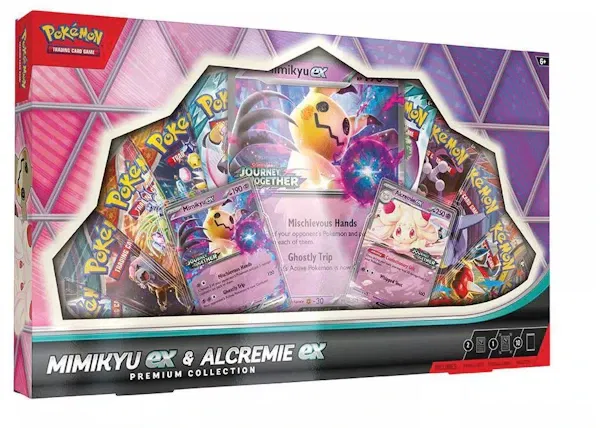 Pokémon Mimikyu ex & Alcremie ex Premium Collection
