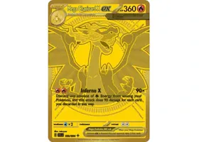 Mega Charizard X ex 2025 Pokémon Scarlet & Violet Phantasmal Flames Hyper Rare 130/094 Ungraded