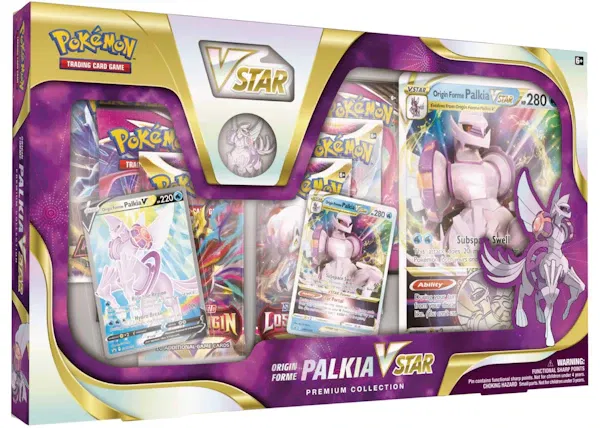 Pokémon TCG Sword & Shield Origin Forme Palkia VSTAR Premium Collection Box