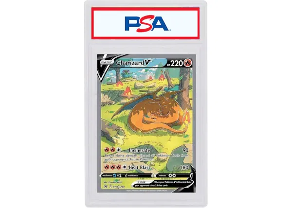 Charizard V 2022 Pokémon Sword & Shield Ultra Premium Collection - Charizard Full Art Promo SWSH#260 (PSA or BGS Graded)