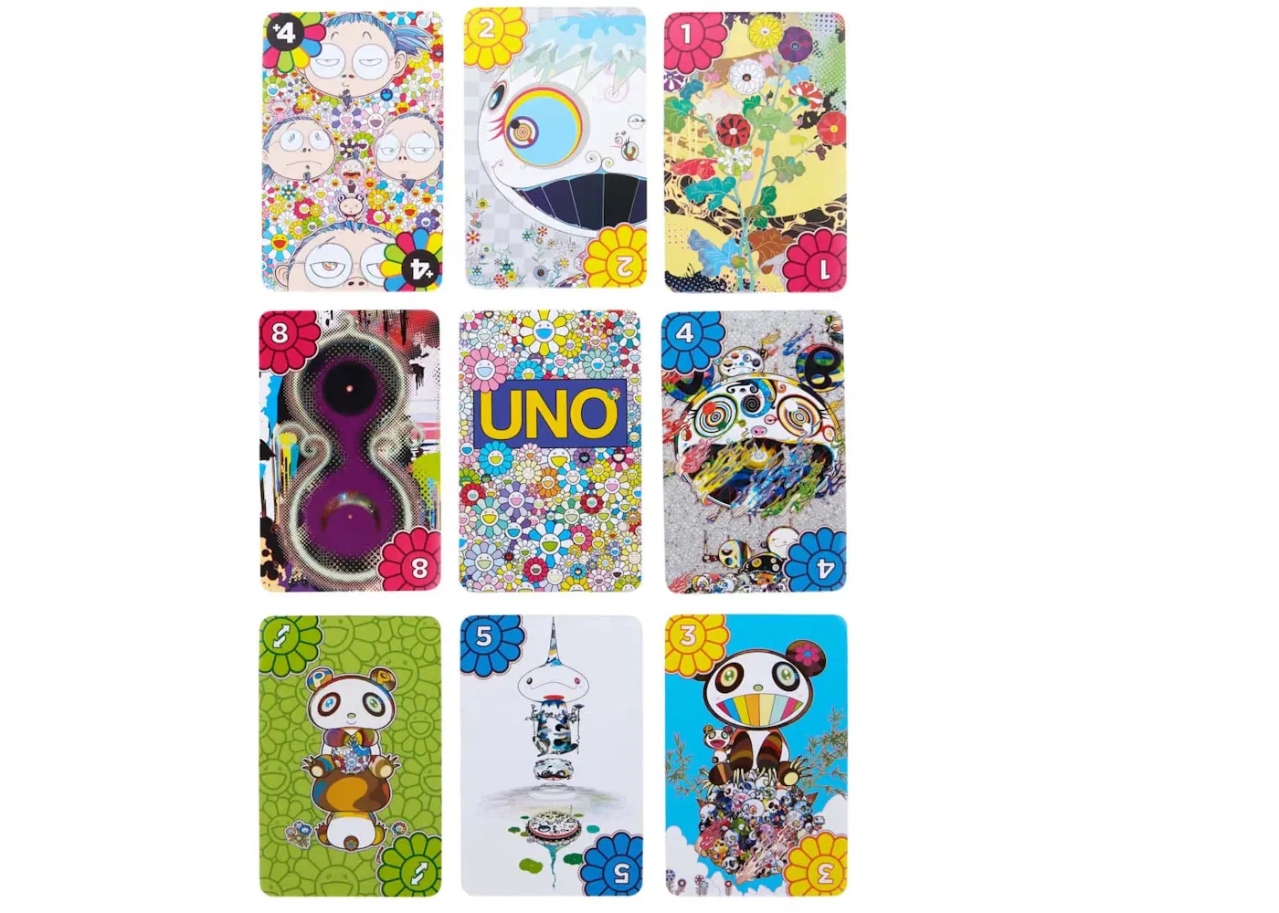 Takashi Murakami UNO Artiste Series Card Game Multi