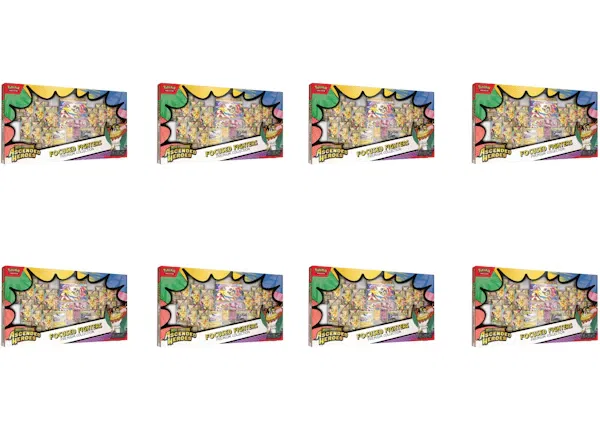 2026 Pokémon Mega Evolution Ascended Heroes Focused Fighters Premium Collection (Sam's Club Exclusive) 8x Lot