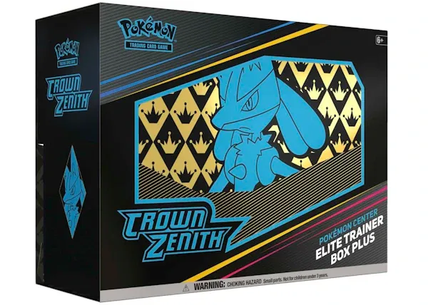 Pokémon TCG Sword & Shield Crown Zenith Pokémon Center Elite Trainer Box Plus