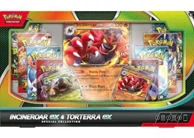 Pokémon Incineroar & Torterra ex Special Collection Box