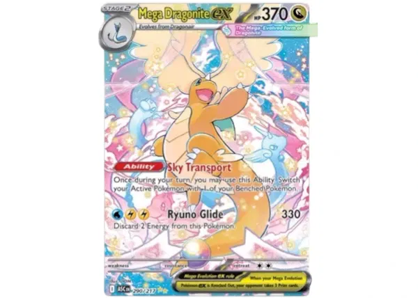 Mega Dragonite ex 2026 Pokémon Ascended Heroes Special Illustration Rare 290/217 (Ungraded)