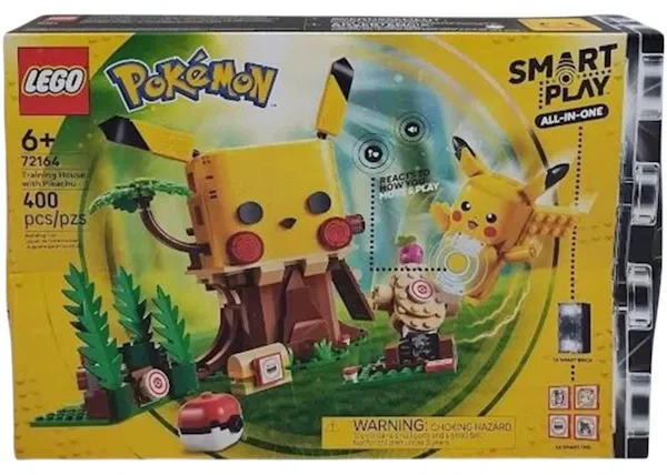 LEGO Pokemon: SMART Play: Training House with Pikachu Set #72164