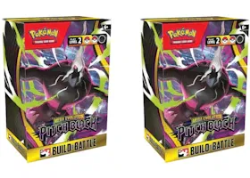 2026 Pokémon Mega Evolution Pitch Black Build and Battle Box 2x Lot