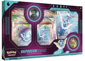 Pokémon TCG Vaporeon V VMAX Premium Collection Box (US Version)