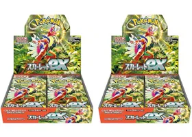 Pokémon TCG Scarlet & Violet Expansion Pack Scarlet ex Box (Japanese) 2x Lot