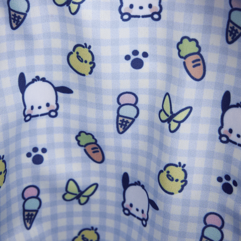 Sanrio Pochacco Gingham Cell Phone Crossbody Bag with Coin Bag