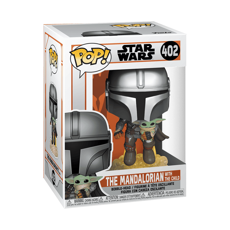 Pop! The Mandalorian Flying with Jet Pack