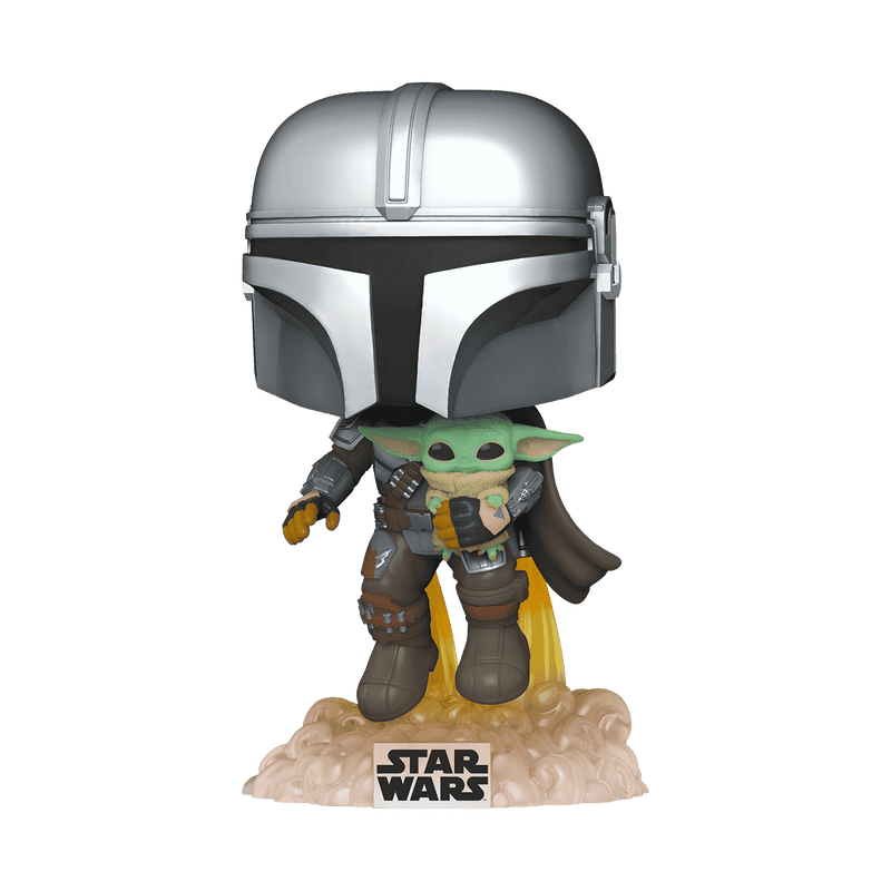 Pop! The Mandalorian Flying with Jet Pack