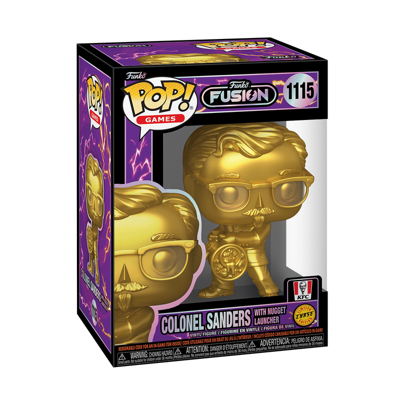 Pop! Colonel Sanders with Nugget Launcher (Funko Fusion)