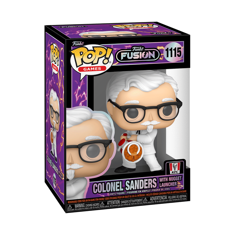 Pop! Colonel Sanders with Nugget Launcher (Funko Fusion)