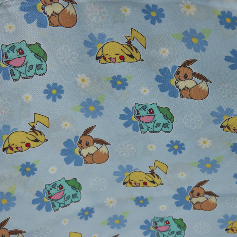 Pokémon Floral Tote Bag with Coin Bag