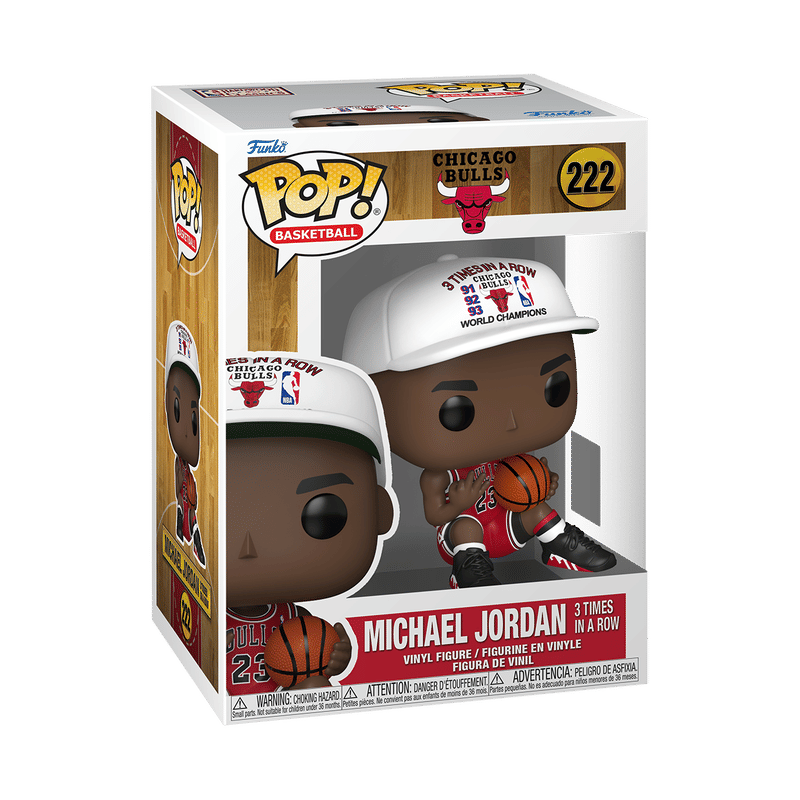 Pop! Michael Jordan 3 Times in a Row