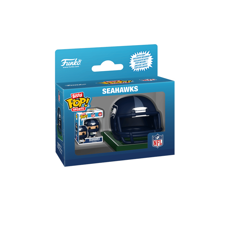 Bitty Pop! Helmet & Player Seahawks