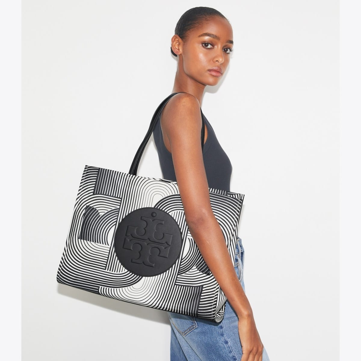 Ella Printed Tote