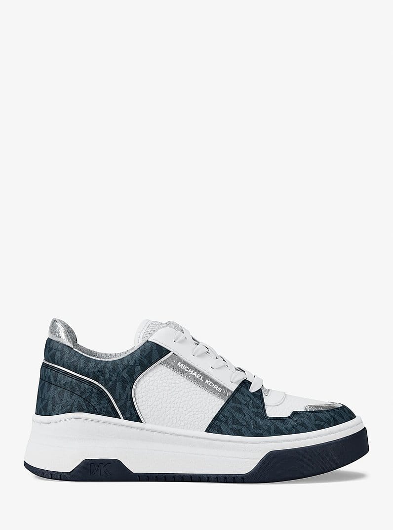 Lexi Mixed-Media Sneaker
