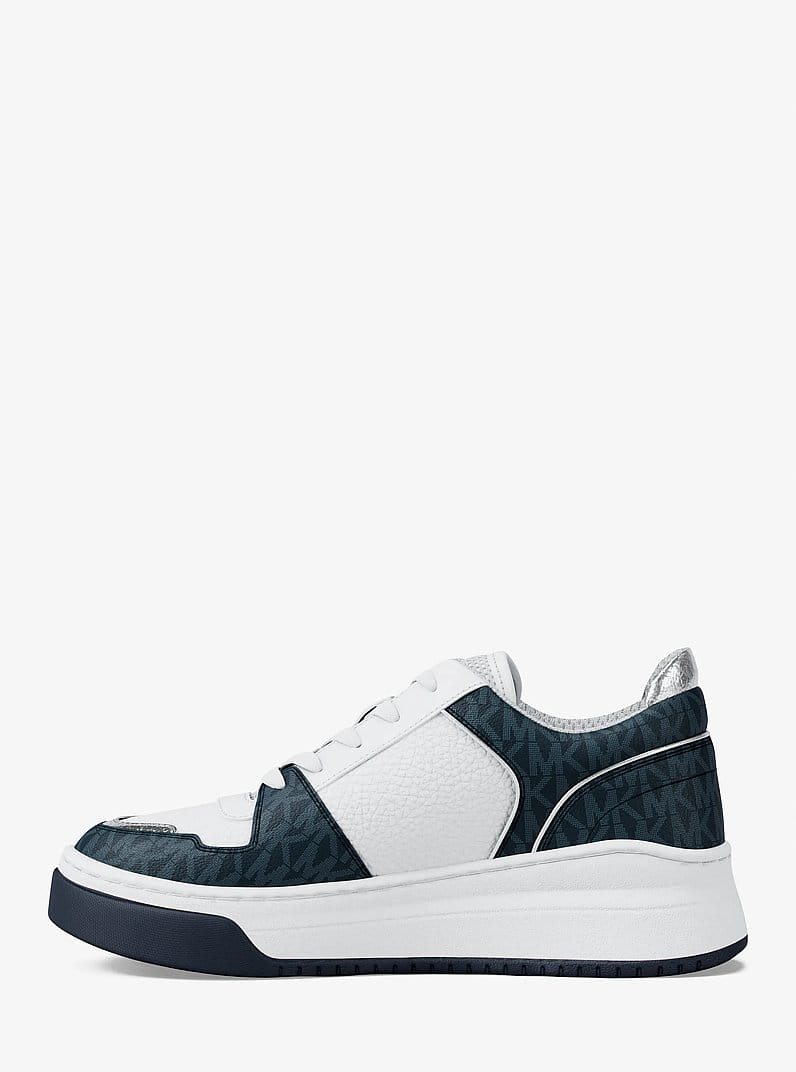 Lexi Mixed-Media Sneaker