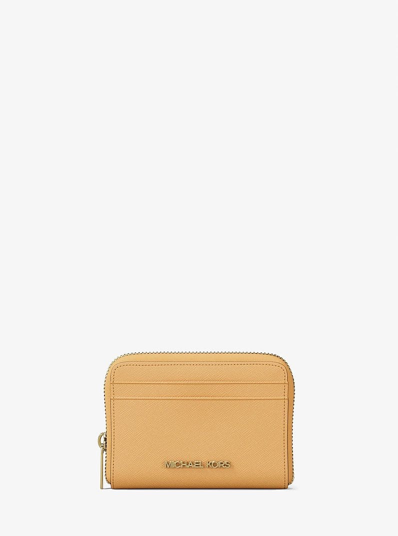 Jet Set Travel Medium Saffiano Leather Wallet