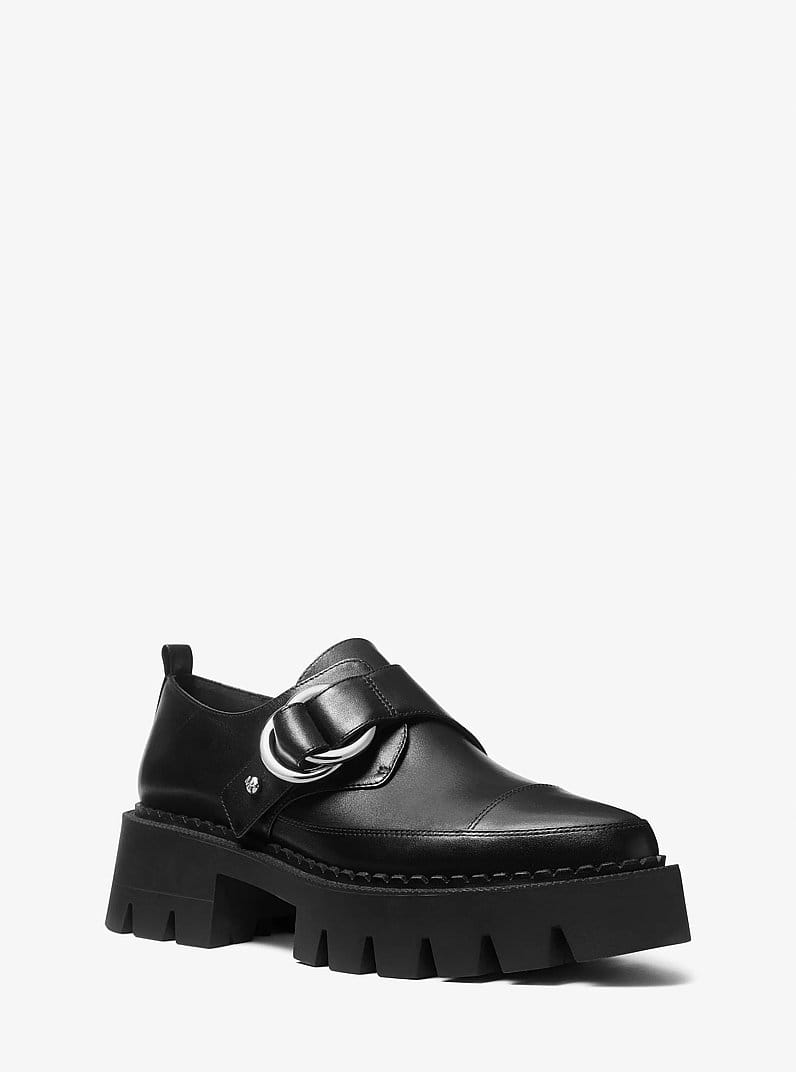 Jaden Leather Platform Loafer