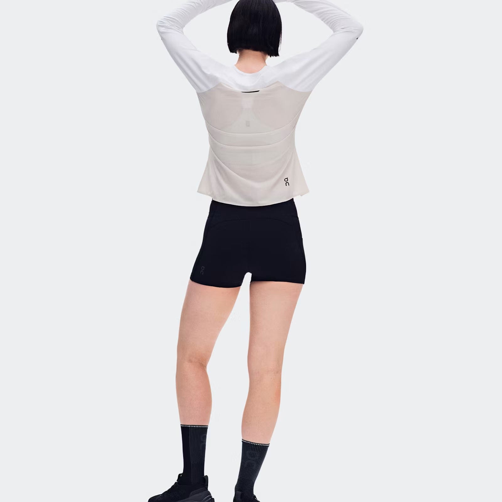 On Performance Long-T White | Silver (Women'S)