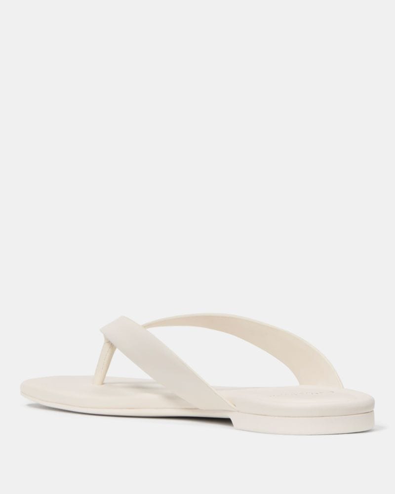 Katespade Sandie Flip Flop Sandals Cream