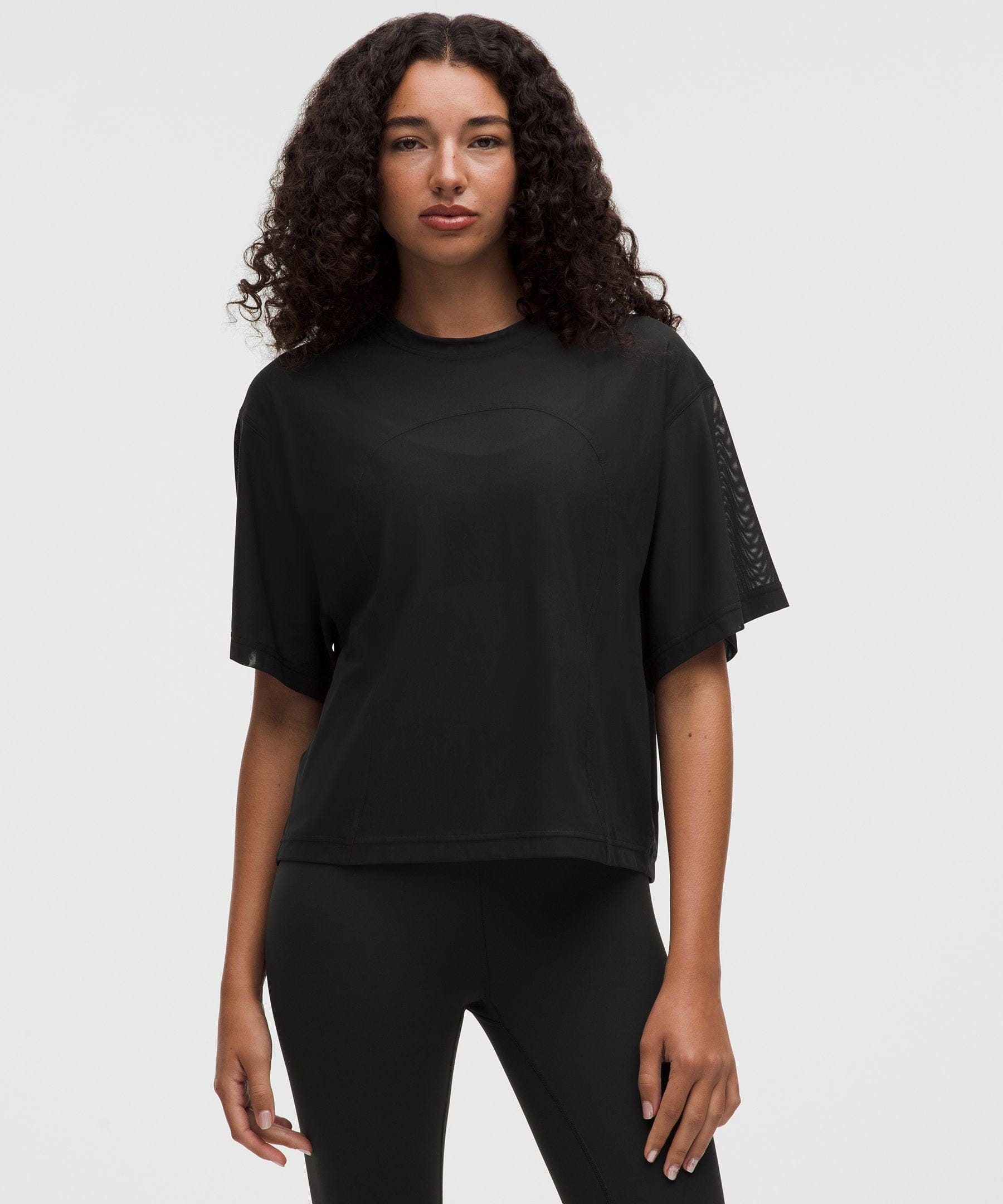 Lululemon Women's Stretch Mesh Relaxed-Fit T-Shirt