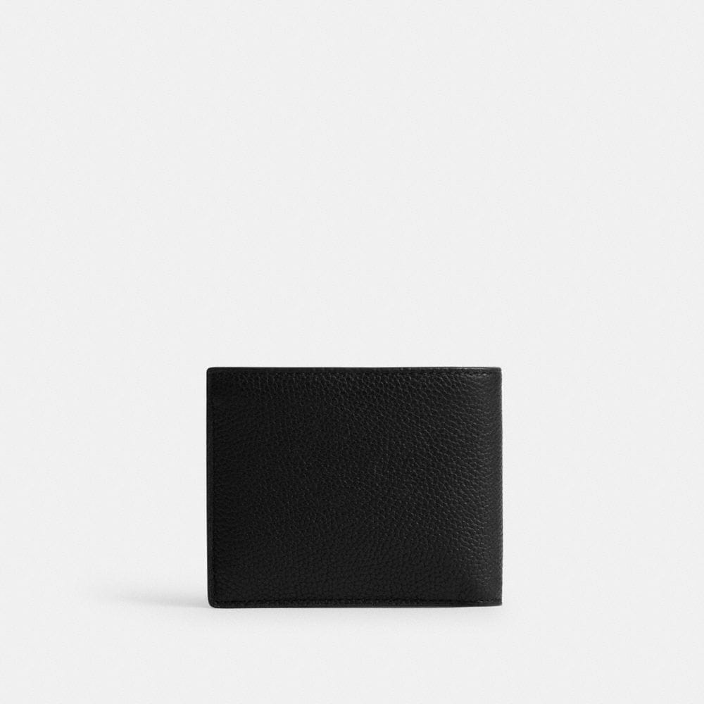 Coach 3 In 1 Wallet With Coach Graphic Black