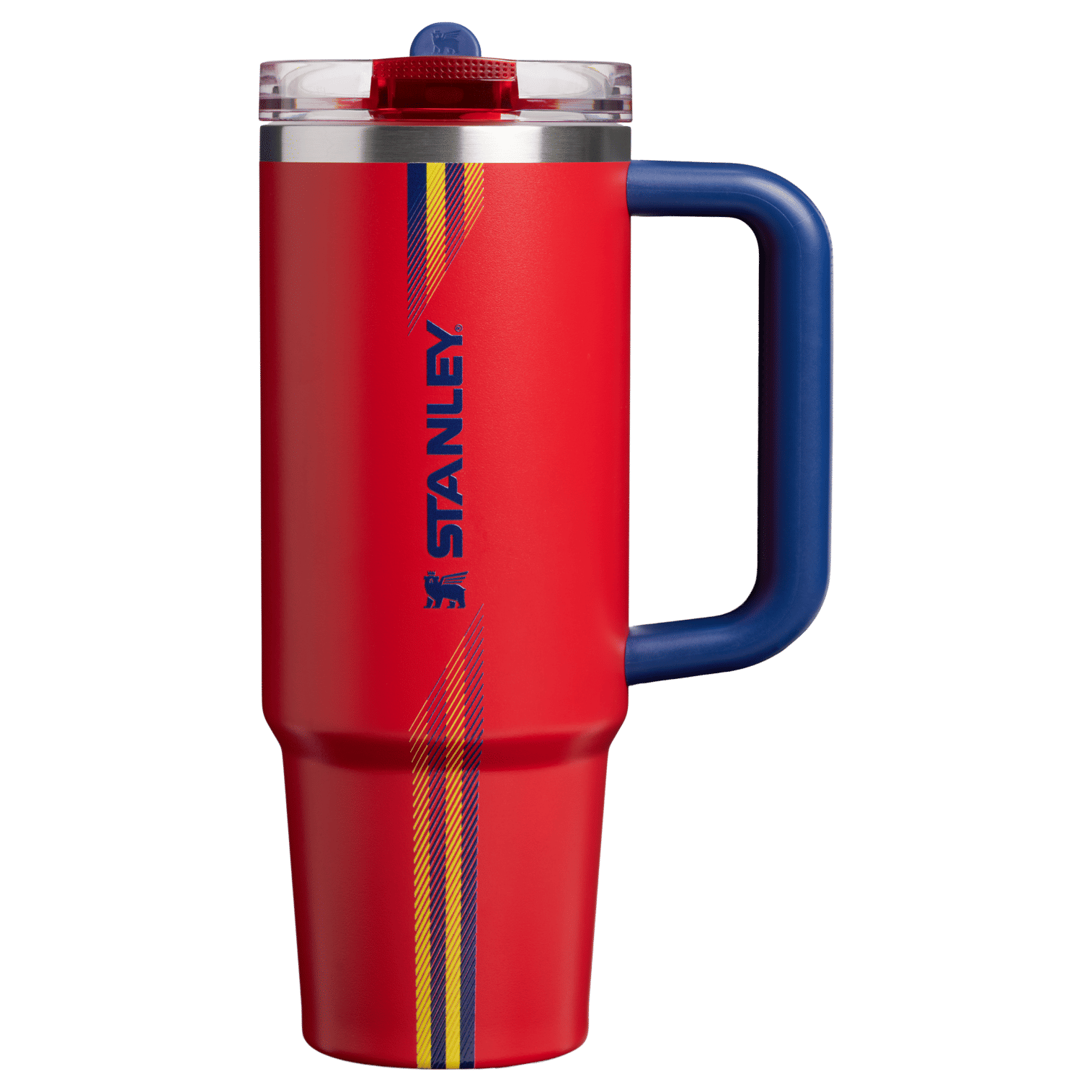 Stanley The Country Collection Quencher ProTour Flip Straw Tumbler | 30 OZ Team Red Dark Blue