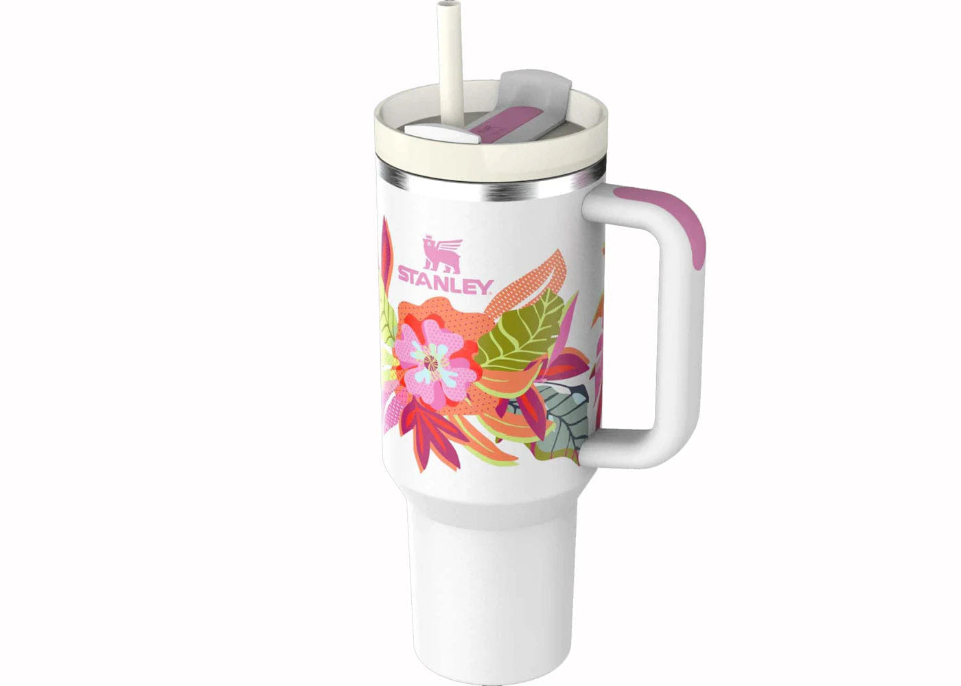Stanley The Mothers Day Flowstate Quencher 40Oz Tumbler Frost Tropic
