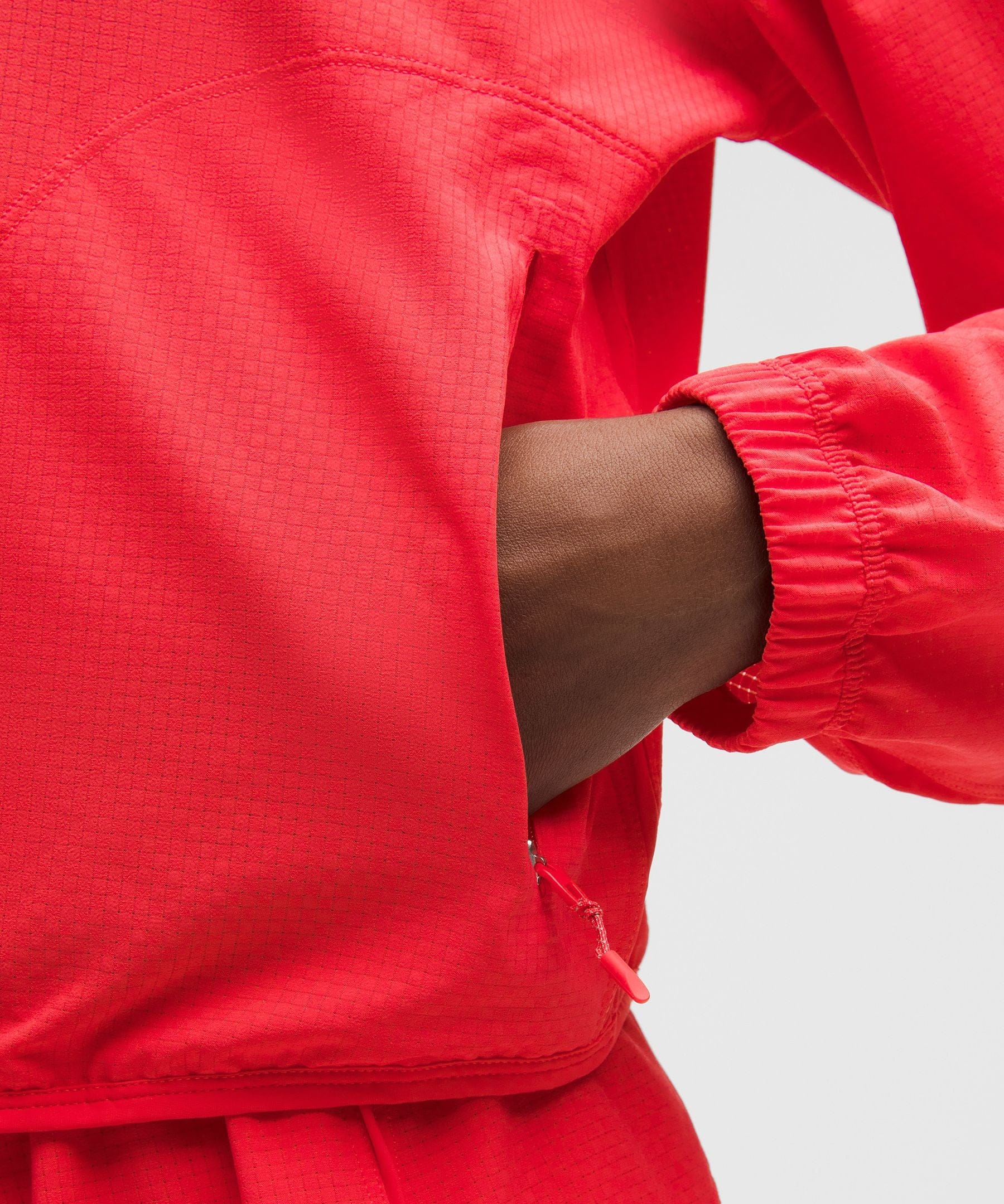 Lululemon Textured Mesh Running Jacket