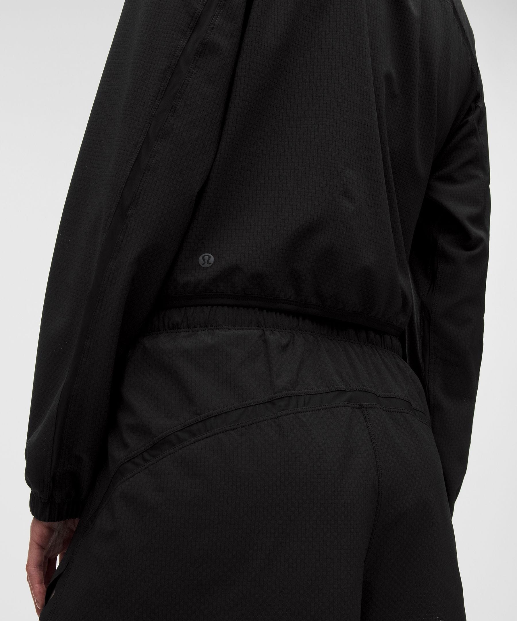 Lululemon Textured Mesh Running Jacket