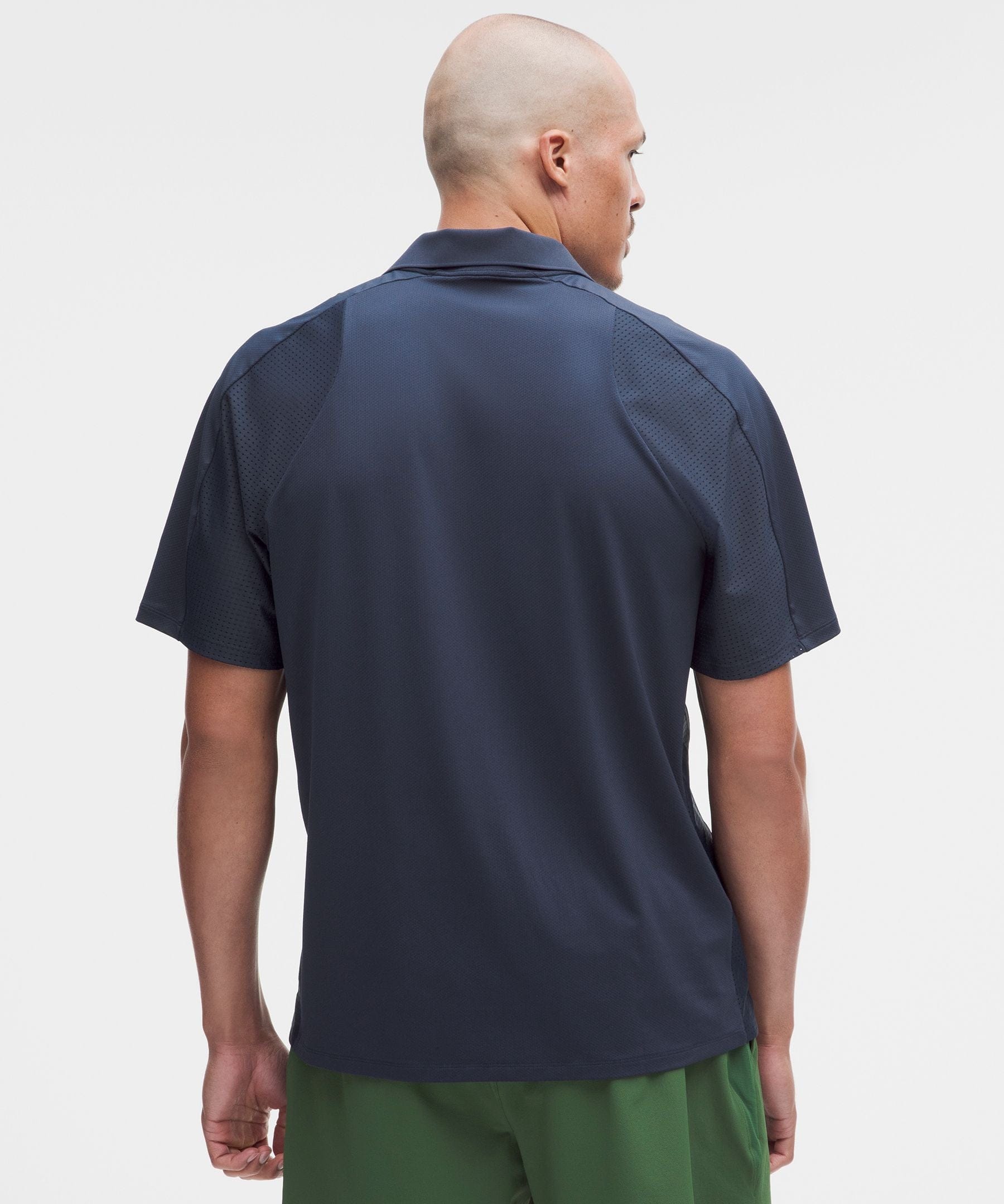 Lululemon Mesh Panelled Tennis Polo Shirt