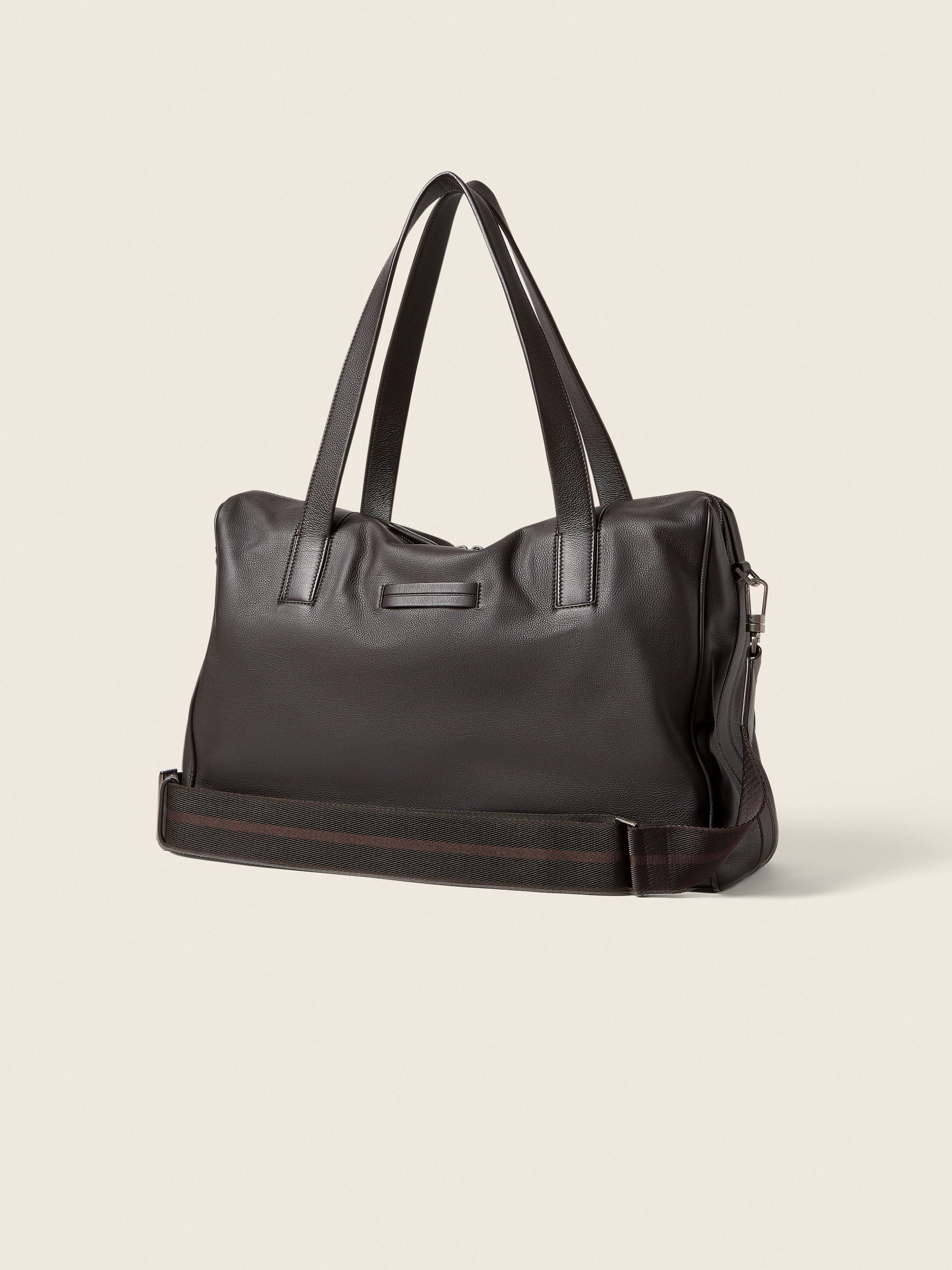 Zegna Dark Brown Secondskin Everyday Bag